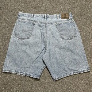 Wrangler Denim Jean Shorts Blue Size 38 Relaxed Fit Casual Vintage Style Jorts